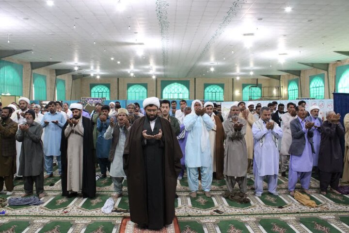 تصاویر/ آیین عبادی سیاسی نماز جمعه شهرستان دلگان