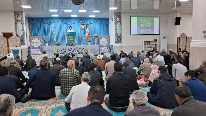 نمازجمعه جم به روایت تصاویر