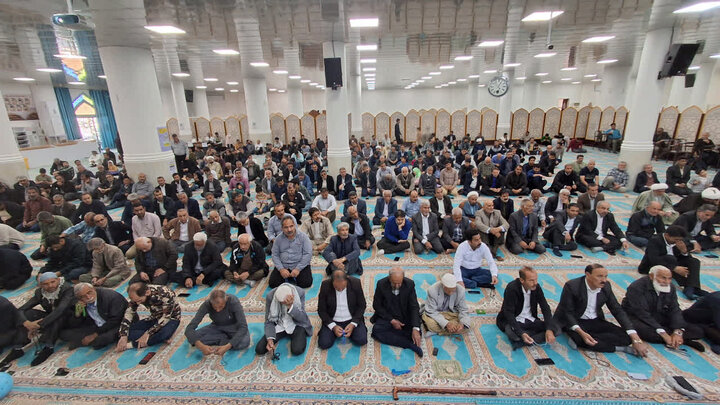 نمازجمعه جم به روایت تصاویر