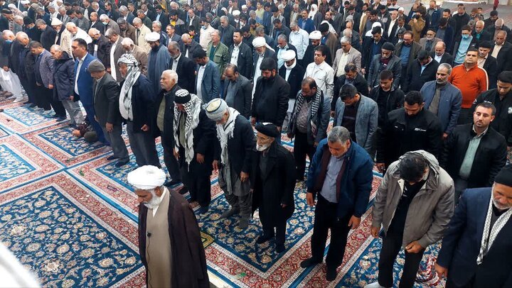 تصاویر/ آیین عبادی سیاسی نماز جمعه زابل