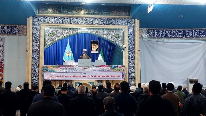 تصاویر/ آیین عبادی سیاسی نماز جمعه زابل