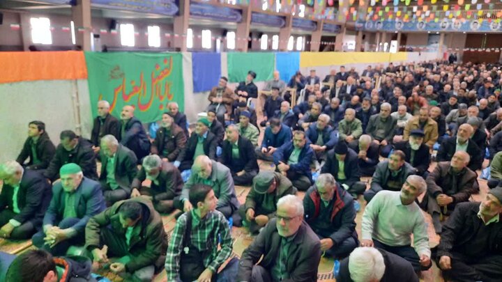 تصاویر/اقامه نماز جمعه در شهرستان خمین