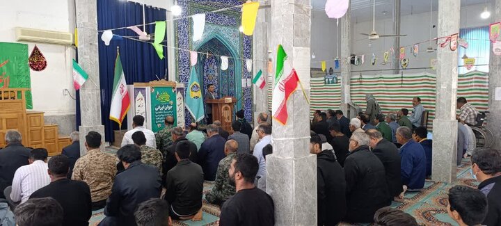 تصاویر/ اقامه نمازجمعه شهر نودژ