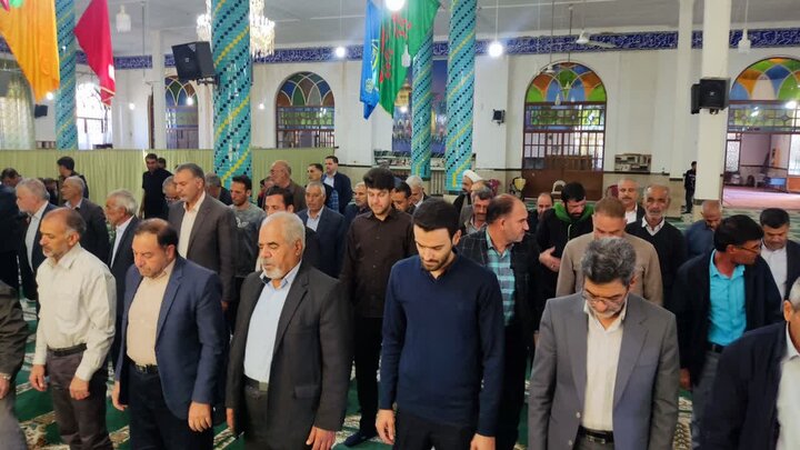 تصاویر/ اقامه نمازجمعه شهر بهرمان