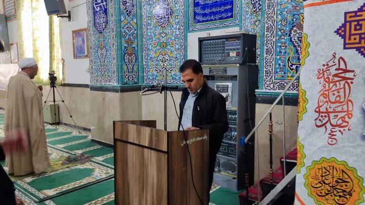 تصاویر/ اقامه نمازجمعه شهر بهرمان