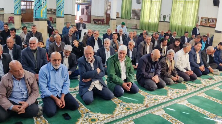 تصاویر/ اقامه نمازجمعه شهر بهرمان