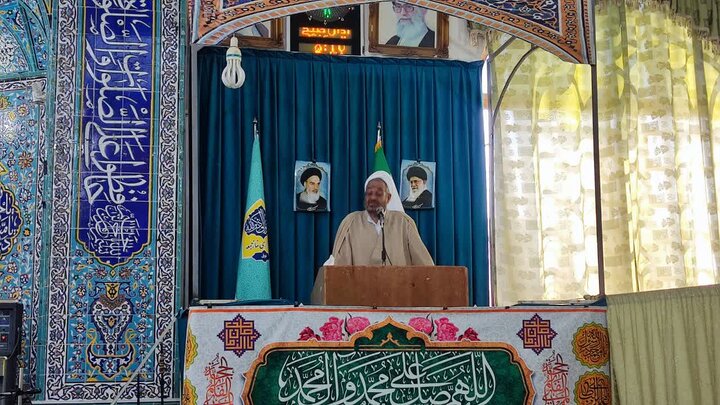 تصاویر/ اقامه نمازجمعه شهر بهرمان