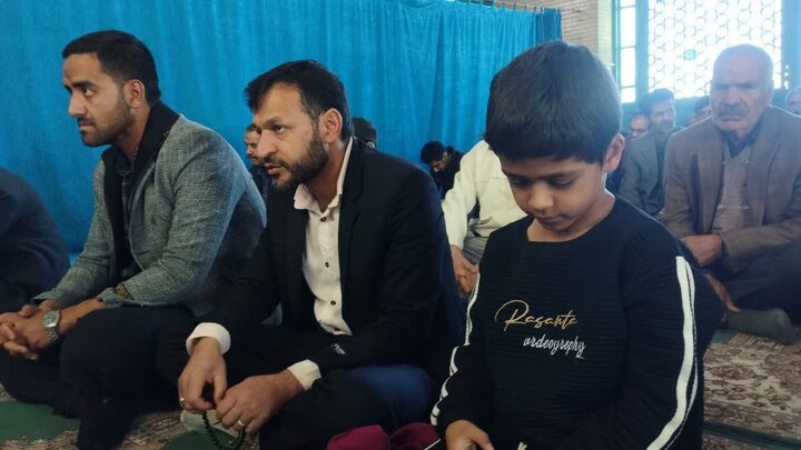 تصاویر/ اقامه نمازجمعه شهر کوهبنان