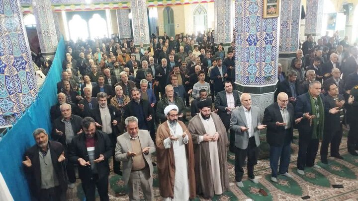 تصاویر/ اقامه نمازجمعه شهر کوهبنان