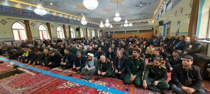 تصاویر/ اقامه نماز جمعه در شهرستان اسکو