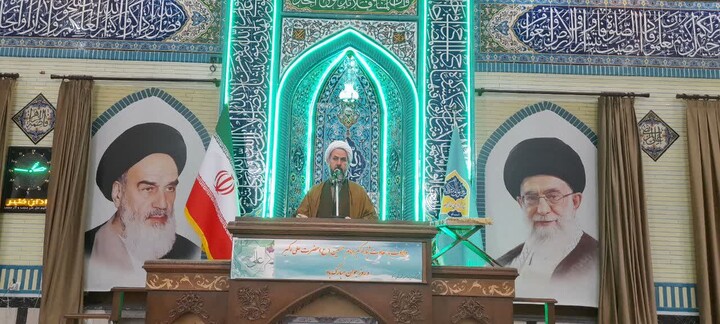 تصاویر/ اقامه نماز جمعه در شهرستان اسکو