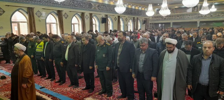 تصاویر/ اقامه نماز جمعه در شهرستان اسکو