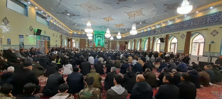 تصاویر/ اقامه نماز جمعه در شهرستان اسکو