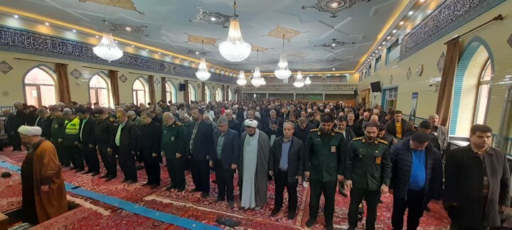 تصاویر/ اقامه نماز جمعه در شهرستان اسکو