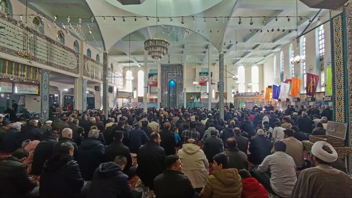 تصاویر/ اقامه نماز جمعه در شهرستان اهر