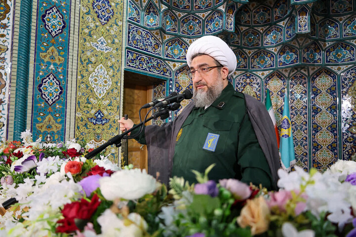 تصاویر/ اقامه نماز جمعه در شهرستان تبریز