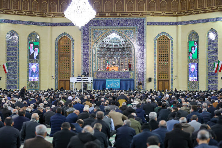 تصاویر/ اقامه نماز جمعه در شهرستان تبریز