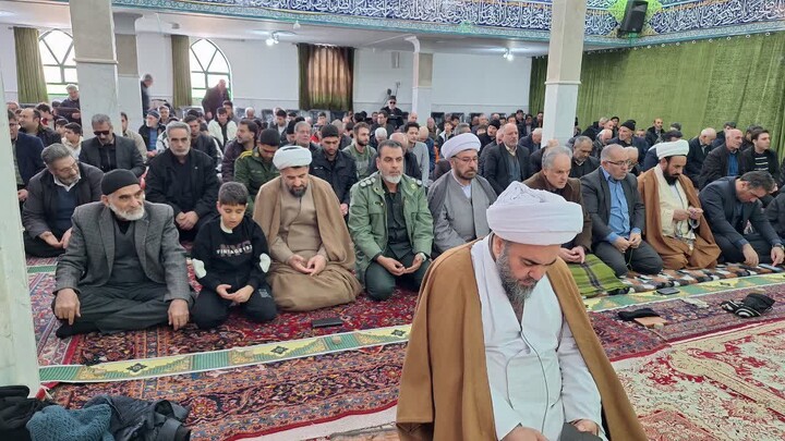 تصاویر/ اقامه نماز جمعه در شهرستان ترکمنچای