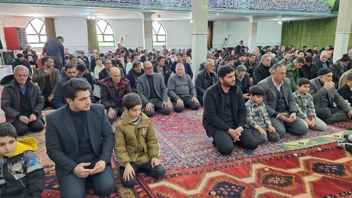 تصاویر/ اقامه نماز جمعه در شهرستان ترکمنچای