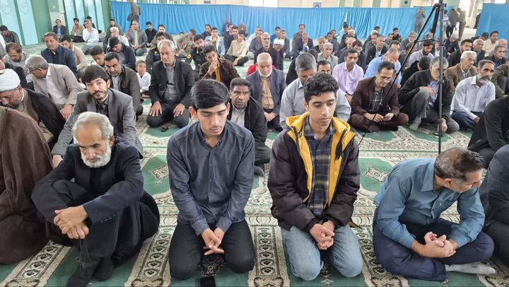 تصاویر/ اقامه نمازجمعه شهر عنبرآباد