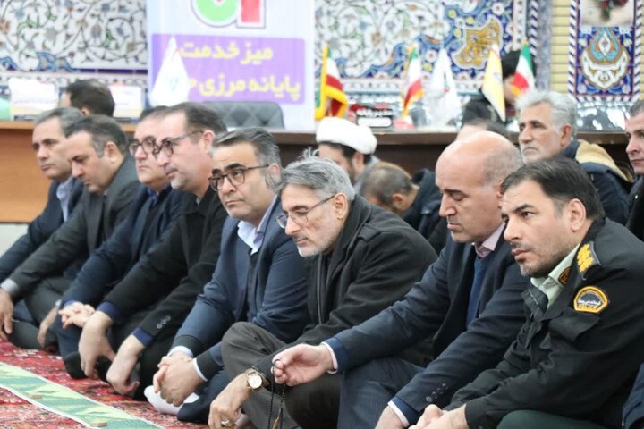 تصاویر/ اقامه نماز جمعه در شهرستان جلفا