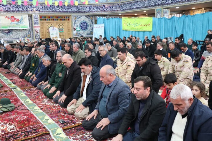 تصاویر/ اقامه نماز جمعه در شهرستان جلفا