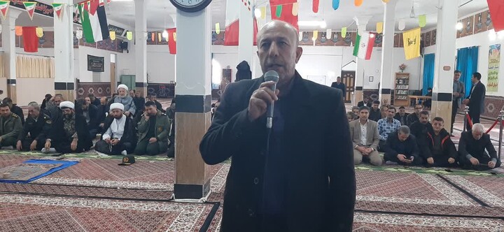 تصاویر/ اقامه نماز جمعه در شهرستان دندی