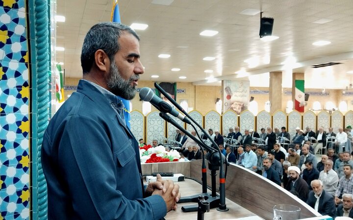 نمازجمعه بندر دیّر به روایت تصویر