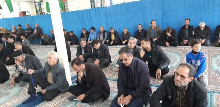 تصاویر/ نمازعبادی سیاسی جمعه نوش آباد