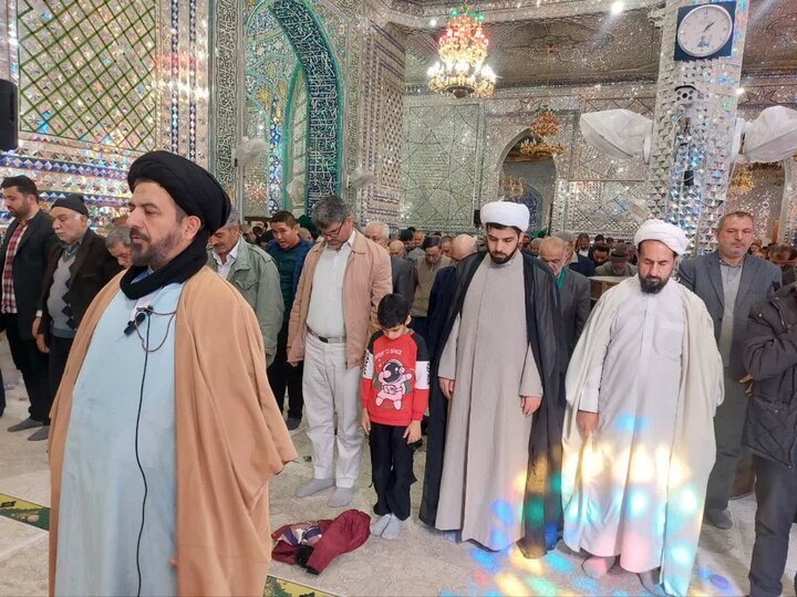 تصاویر/ نمازعبادی سیاسی جمعه راوند