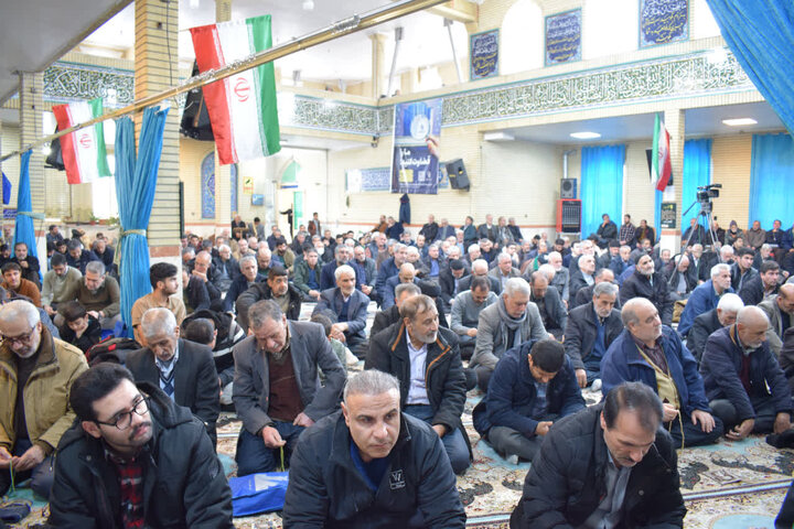 تصاویر/ اقامه نماز جمعه شهرستان بیجار