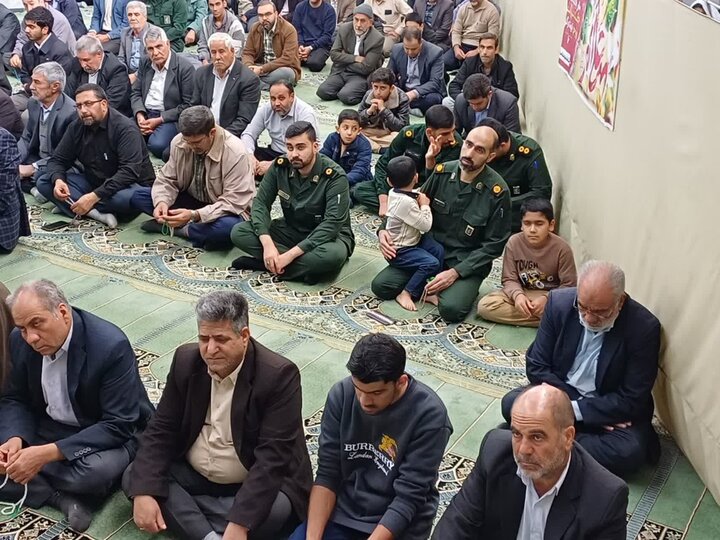 تصاویر/ اقامه نمازجمعه امین‌شهر