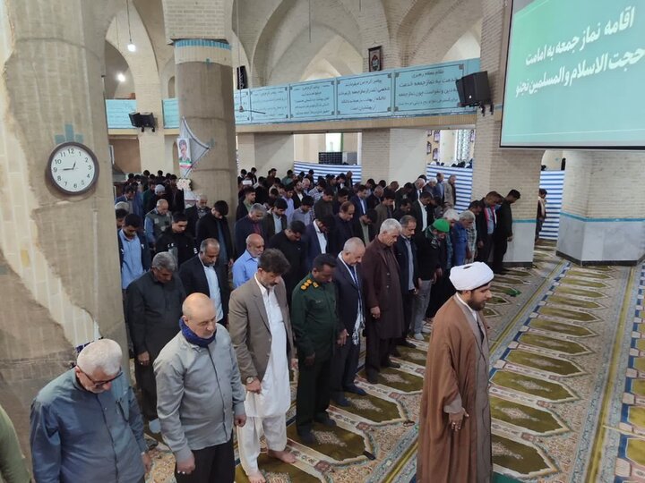 تصاویر/ اقامه نمازجمعه شهر کهنوج