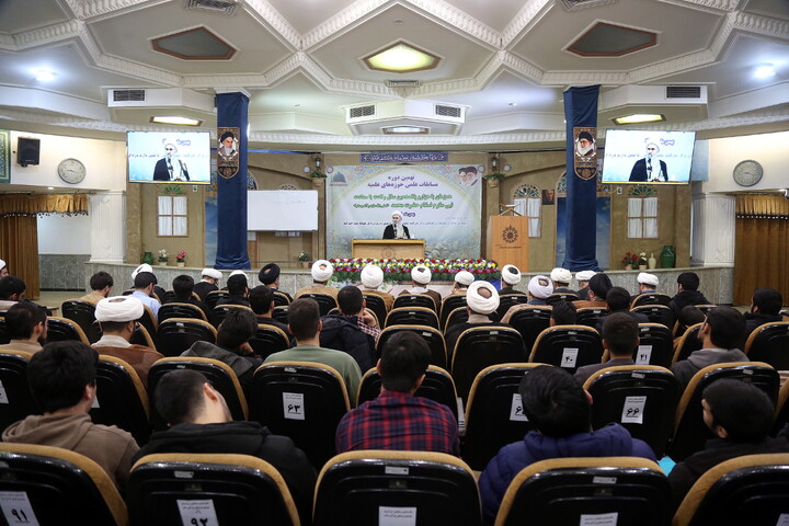 تصاویر/ افتتاحیه مرحله کشوری مسابقات علمی (المپیاد) طلاب