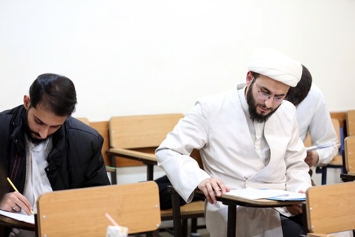 تصاویر/ آزمون مرحله کشوری مسابقات علمی (المپیاد) طلاب