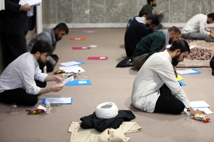 تصاویر/ آزمون مرحله کشوری مسابقات علمی (المپیاد) طلاب