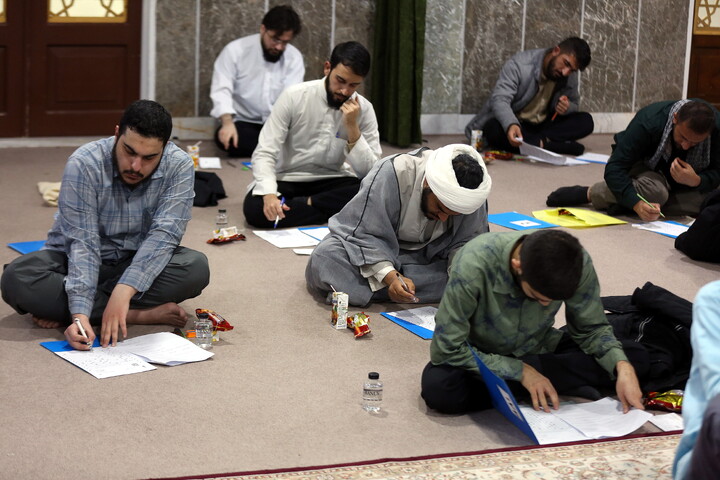 تصاویر/ آزمون مرحله کشوری مسابقات علمی (المپیاد) طلاب