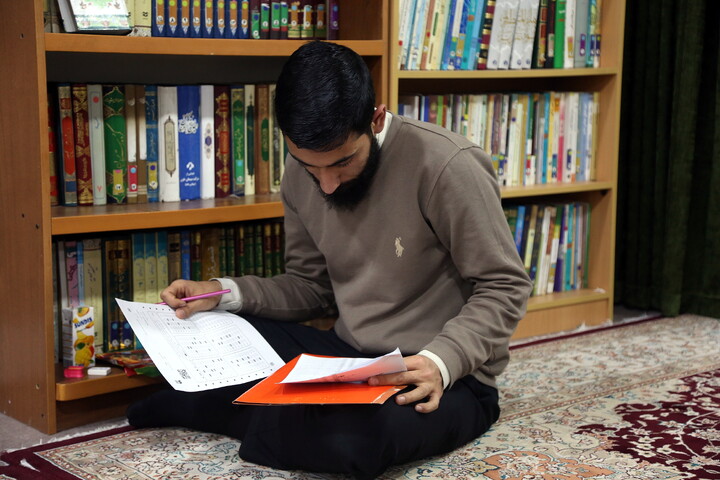 تصاویر/ آزمون مرحله کشوری مسابقات علمی (المپیاد) طلاب