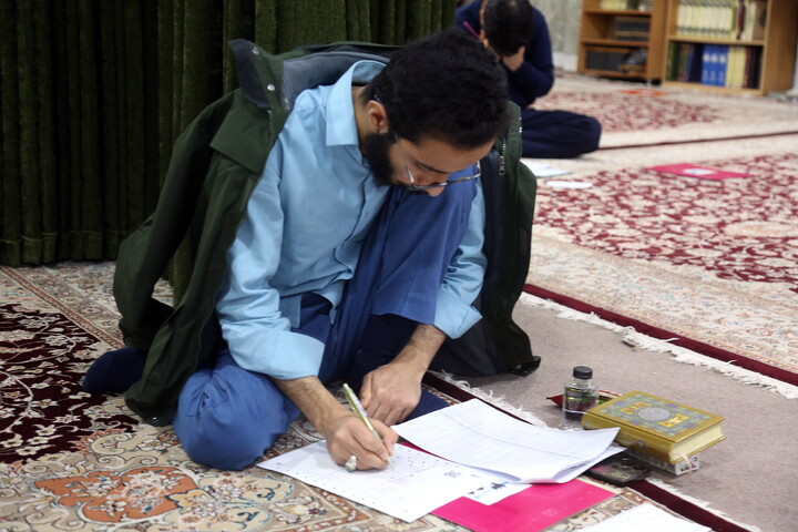 تصاویر/ آزمون مرحله کشوری مسابقات علمی (المپیاد) طلاب