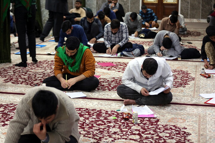 تصاویر/ آزمون مرحله کشوری مسابقات علمی (المپیاد) طلاب