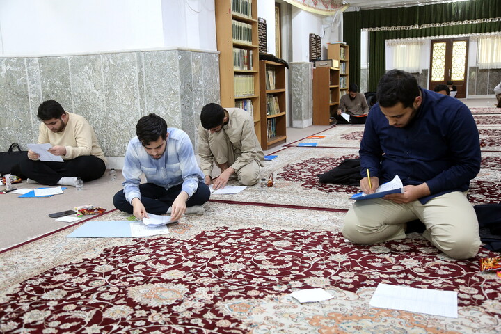 تصاویر/ آزمون مرحله کشوری مسابقات علمی (المپیاد) طلاب