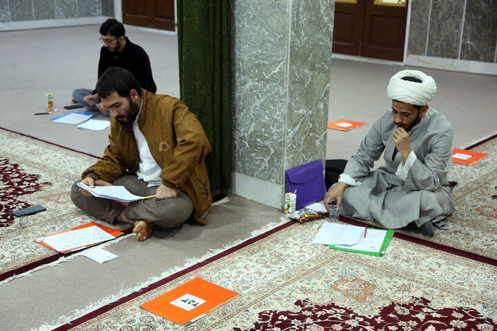 تصاویر/ آزمون مرحله کشوری مسابقات علمی (المپیاد) طلاب