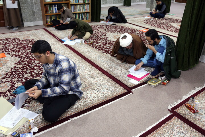 تصاویر/ آزمون مرحله کشوری مسابقات علمی (المپیاد) طلاب