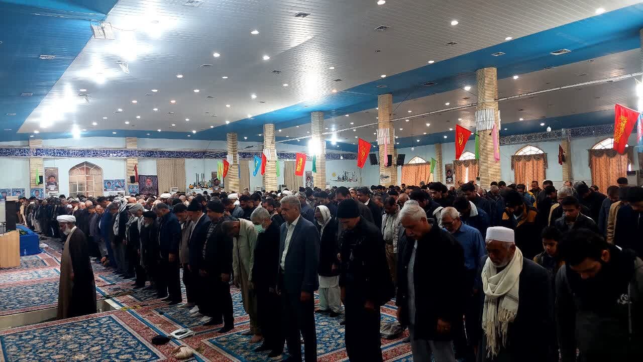 تصاویر/ آیین عبادی سیاسی نماز جمعه زابل