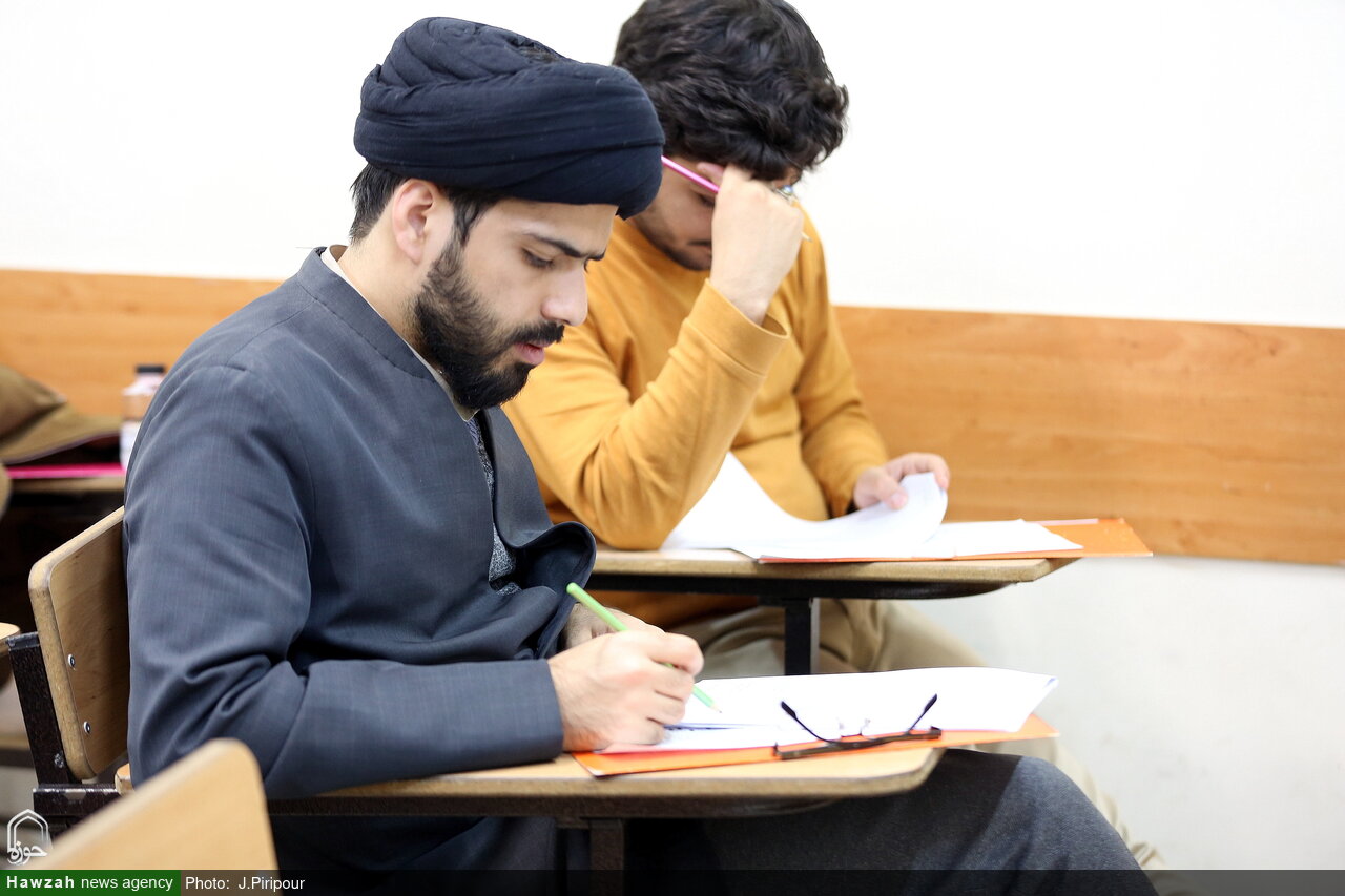 تصاویر/ آزمون مرحله کشوری مسابقات علمی (المپیاد) طلاب