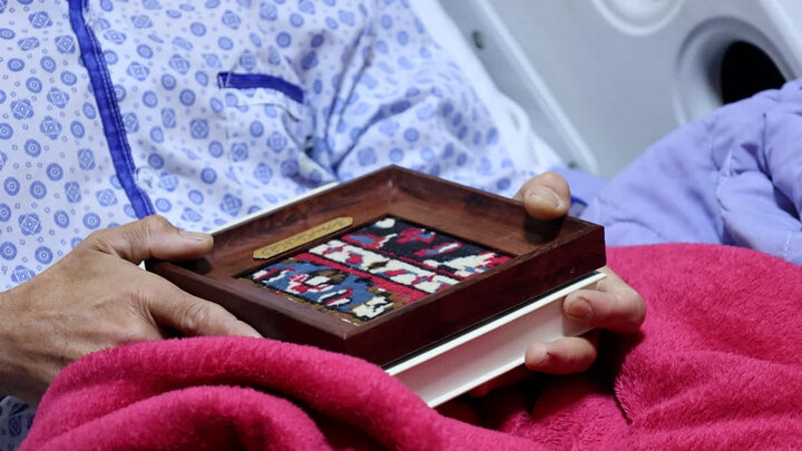 تصاویر/ عیادت مجروحین اغتشاشات اخیر توسط نمایندگان آیت الله اعرافی