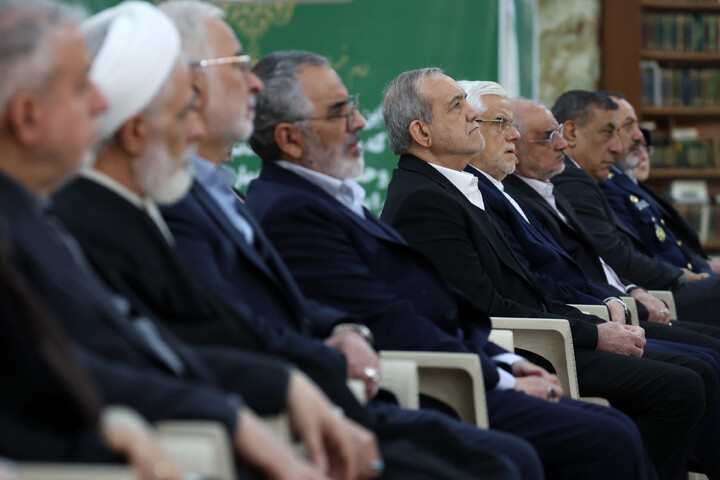 تصاویر/ تجدید میثاق هیئت دولت با آرمان‌های امام راحل و شهدای انقلاب اسلامی