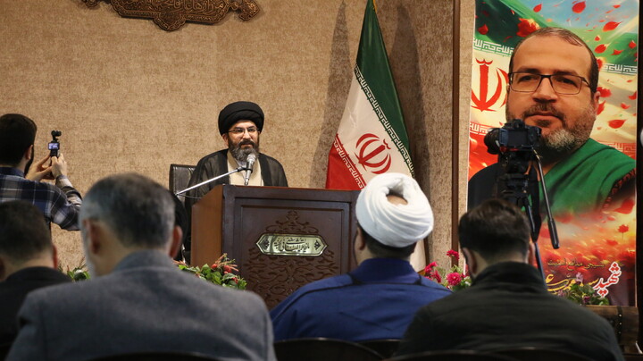 تصاویر / مراسم بزرگداشت بسیجی مدافع امنیت، شهید سید محمد علی موسوی