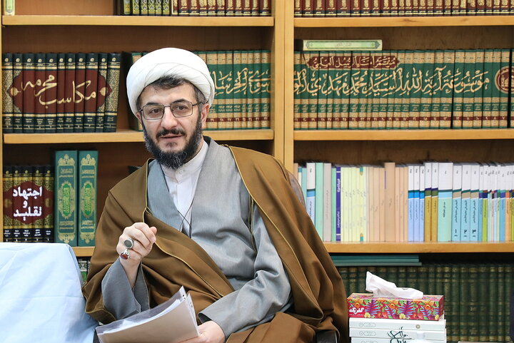 تصاویر/ دیدار معاون پژوهش حوزه های علمیه با آیت الله اعرافی