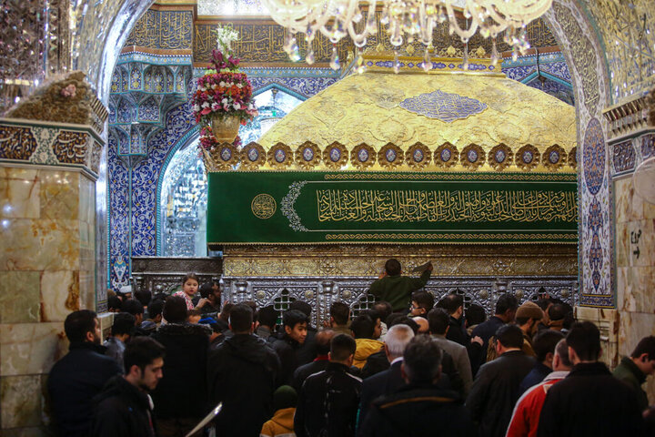 حال و هوای حرم بانوی کرامت در شب میلاد حضرت علی اکبر(ع)